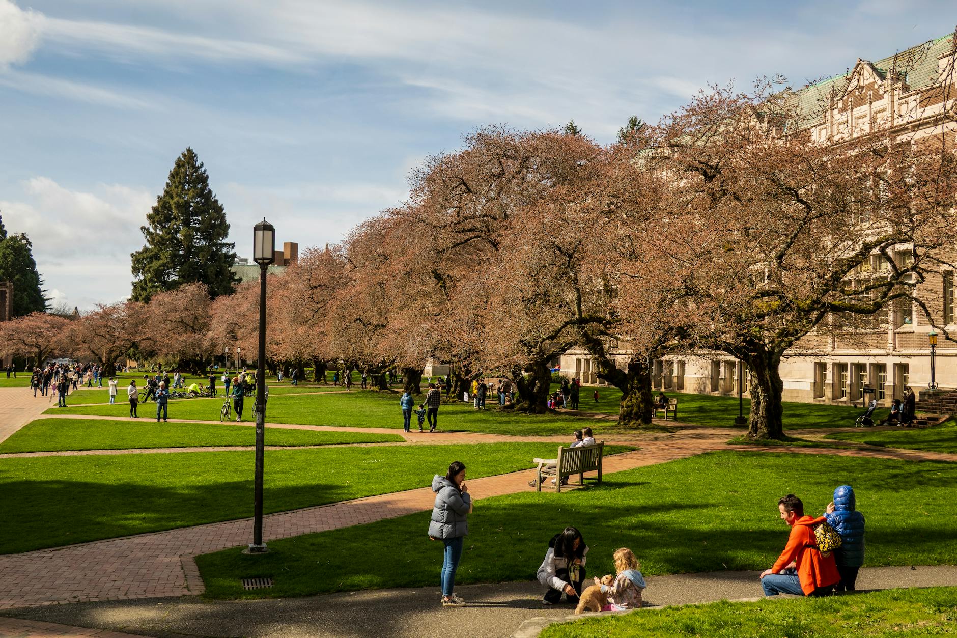 university & pre's trail